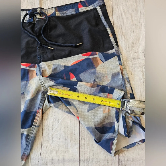Jetty Men's •Size 36• Board Shorts Swim Trunk Pockets Adjustable Waist 9 Inch - Picture 3 of 10